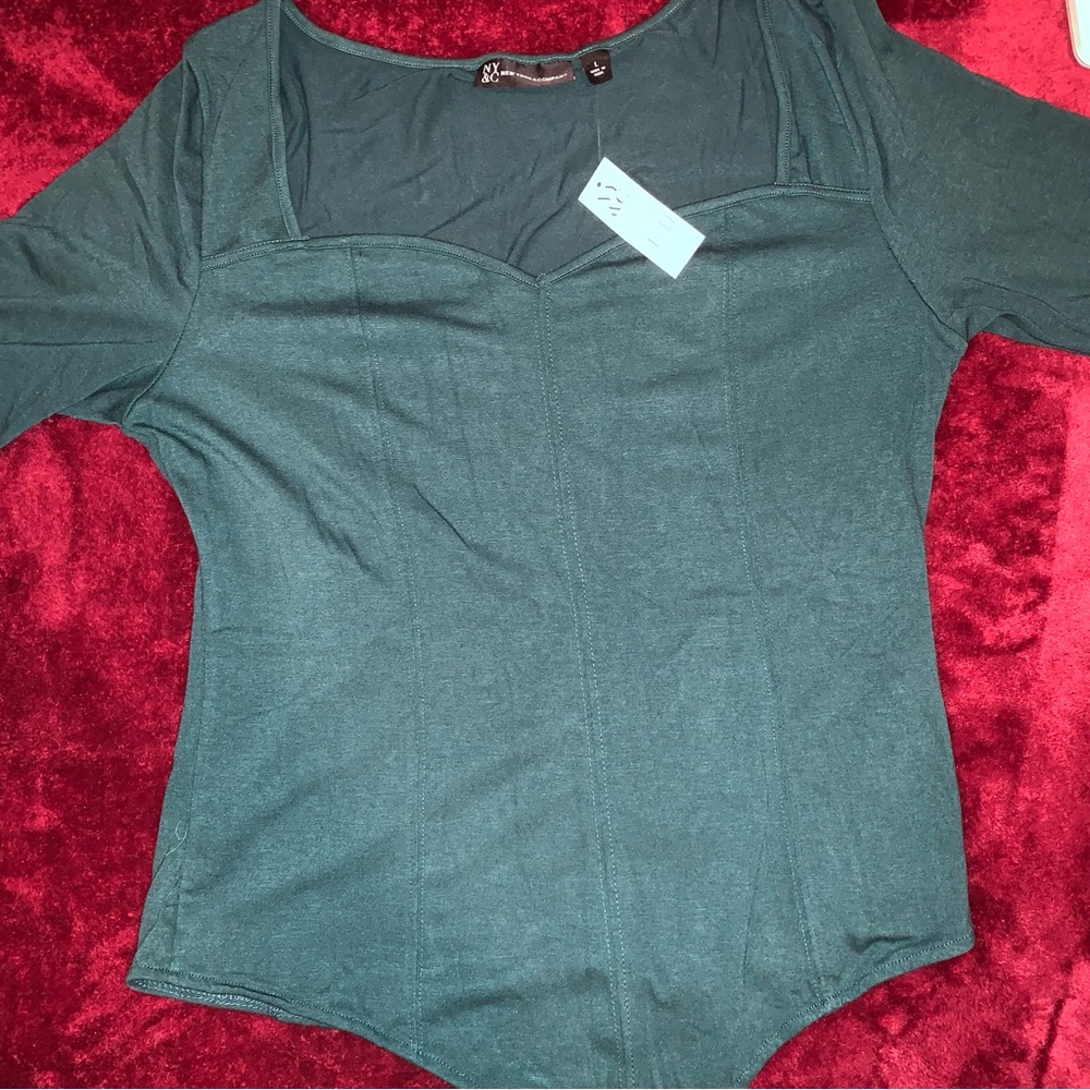 Green bodysuit